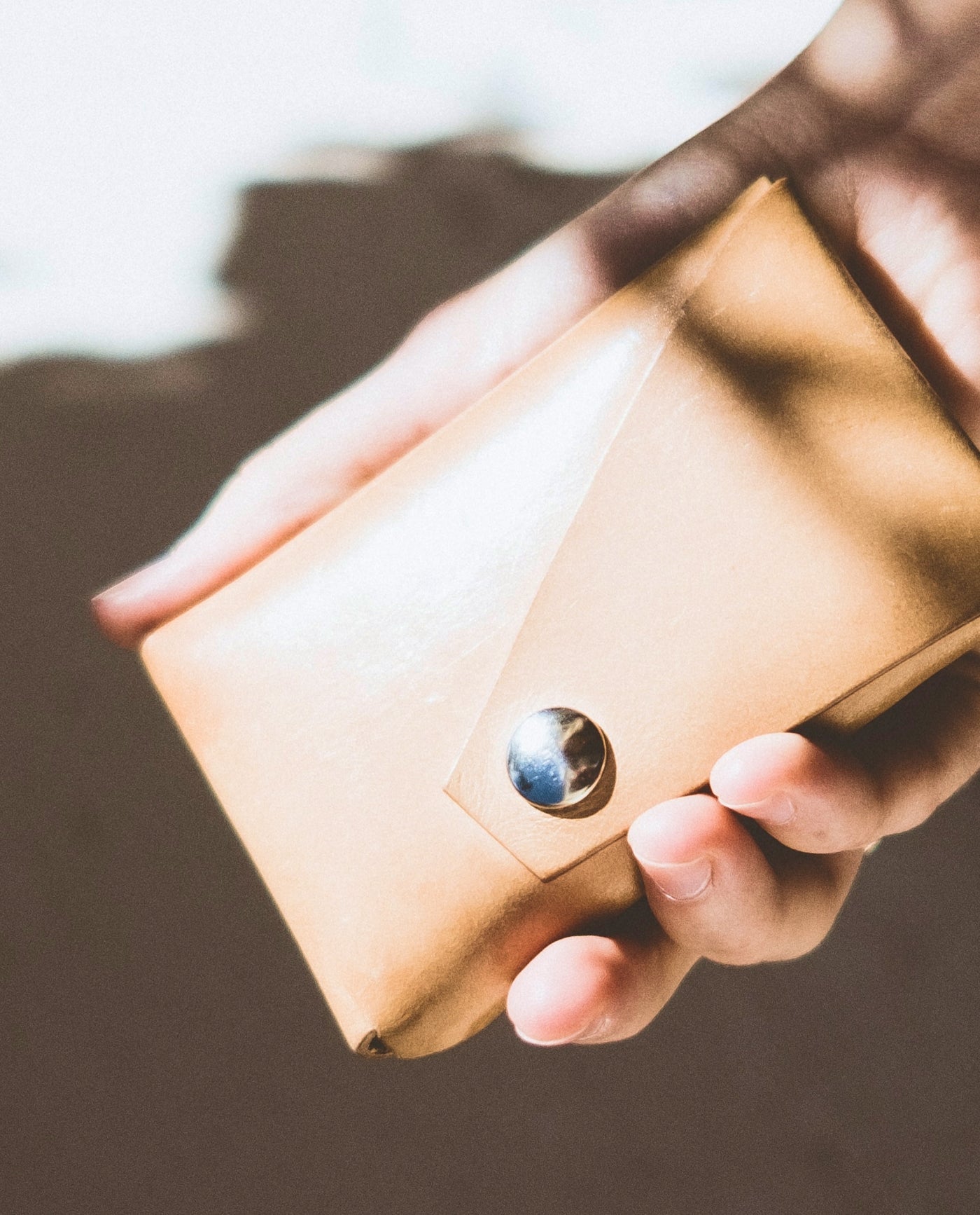 Premium Leather Mousepad — Natural