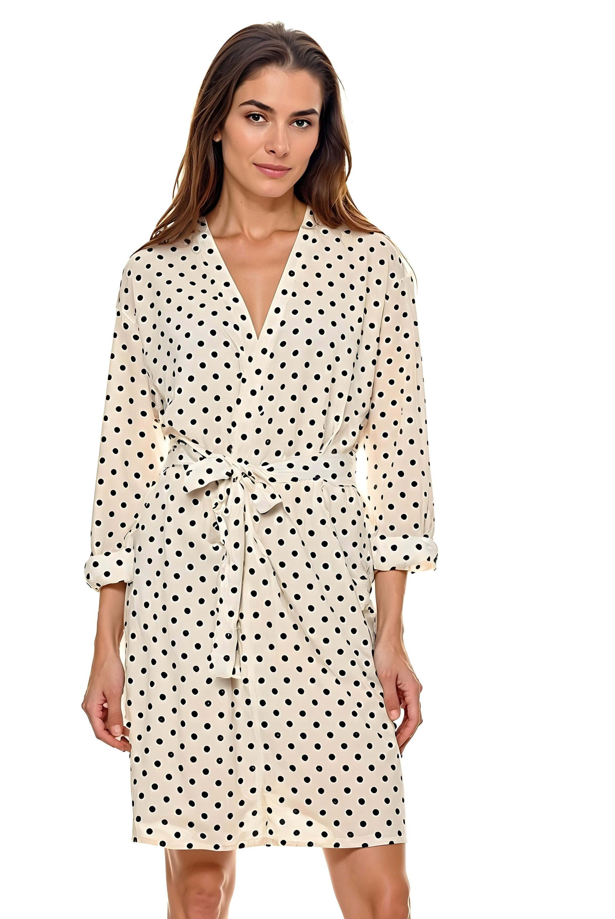 Classic Polka Dot Kimono