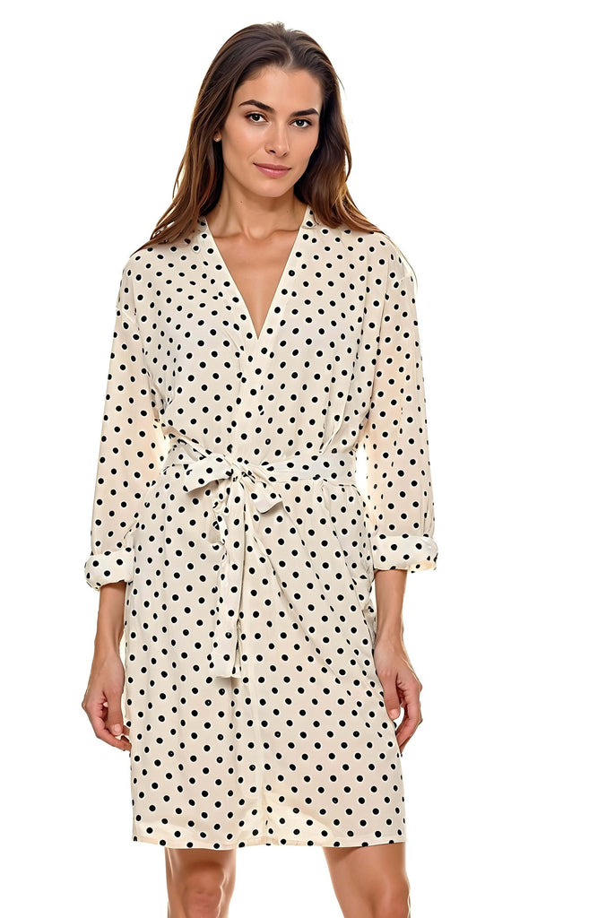 Classic Polka Dot Kimono