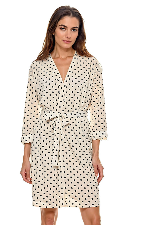 Classic Polka Dot Kimono